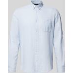 Hellblaue Tom Tailor Kentkragen Hemden mit Kent-Kragen aus Baumwolle für Herren Größe S 