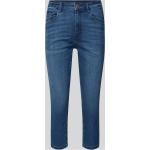 Blaue Tom Tailor Ankle-Jeans aus Baumwollmischung für Damen 