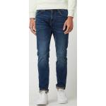 Blaue Tom Tailor Josh Slim Fit Jeans aus Baumwolle für Herren Weite 33, Länge 34 