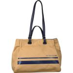 Beige Sportliche Tom Tailor Damenschultertaschen & Damenshoulderbags aus Canvas mit Handyfach 