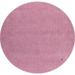 Reduzierte Rosa Tom Tailor Cozy Runde Hochflorteppiche 190 cm aus Textil 