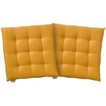 Gelbe Unifarbene Tom Tailor Dove Sitzkissen & Bodenkissen aus Baumwolle 40x40 