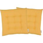 Gelbe Unifarbene Tom Tailor Dove Sitzkissen & Bodenkissen aus Baumwolle 
