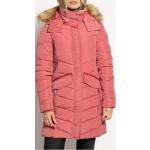 Reduzierte Pinke Gesteppte Tom Tailor Damensteppmäntel & Damenpuffercoats mit Reißverschluss aus Polyester mit Kapuze Größe XS für den für den Winter 