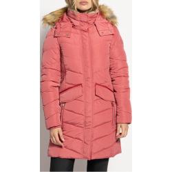 Pinke Tom Tailor Damenmäntel mit Reißverschluss gepolstert für den Winter 