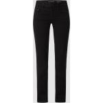 Reduzierte Schwarze Tom Tailor Alexa Straight Leg Jeans mit Reißverschluss für Damen Größe XS Weite 28, Länge 32 