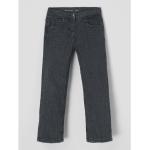 Blaue Tom Tailor Straight Leg Jeans für Kinder aus Baumwollmischung für Mädchen Größe 134 