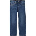 Reduzierte Blaue Tom Tailor Straight Leg Jeans für Kinder aus Denim Größe 122 