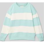 Gestreifte Tom Tailor Kindersweatshirts aus Baumwolle für Jungen Größe 140 