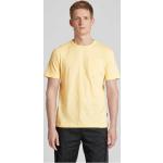 Gelbe Tom Tailor Shirts mit Tasche aus Baumwolle für Herren Größe M 