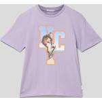 Lila Tom Tailor Kinder T-Shirts aus Baumwolle für Jungen Größe 164 