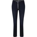 Blaue Tom Tailor Tapered Jeans mit Reißverschluss aus Baumwolle für Damen Größe L für den für den Sommer 