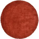 Rote Unifarbene Tom Tailor Cozy Hochflorteppiche 