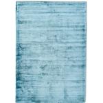 Reduzierte Aquablaue Unifarbene Tom Tailor Teppiche 