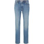 Reduzierte Blaue Tom Tailor Marvin Straight Leg Jeans mit Reißverschluss aus Baumwollmischung für Herren Weite 31, Länge 32 