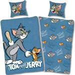 Tom und Jerry Bettwäsche 135x200 80x80 Kissen-Bezu