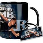 Schwarze Tomb Raider Kaffeetassen 325 ml aus Keramik 