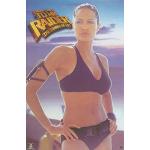 Bunte Close Up Tomb Raider Poster 