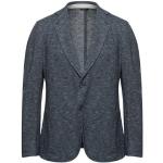 Reduzierte Blaue Tombolini Tweed-Sakkos mit Knopf aus Baumwolle für Herren für den für den Winter 