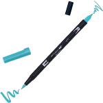 Tombow ABT-452 Fasermaler Dual Brush Pen mit zwei Spitzen, process blue, 1 Stück (1er Pack)