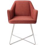 Reduzierte Rote Shabby Chic Esszimmerstühle & Küchenstühle aus Textil gepolstert Breite 50-100cm, Höhe 50-100cm, Tiefe 50-100cm 