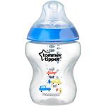 Tommee Tippee Closer To Nature Babyflaschen 260ml mit Tiermotiv aus Silikon 1-teilig 
