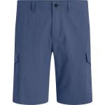Blaue Tommy Hilfiger Essentials Cargo-Shorts mit Reißverschluss für Herren für den für den Sommer 