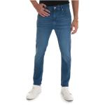 Reduzierte Blaue Tommy Hilfiger Hilfiger Denim Slim Fit Jeans mit Reißverschluss aus Denim für Herren 