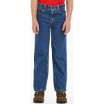 Reduzierte Blaue Tommy Hilfiger Junior 5-Pocket Jeans für Kinder aus Denim für Mädchen 