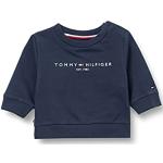 Marineblaue Tommy Hilfiger Essentials Kindersweatshirts für Babys Größe 56 