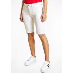 Reduzierte Weiße Unifarbene Casual Tommy Hilfiger Venice Slim Fit Jeans mit Reißverschluss aus Baumwolle für Damen Größe XXL 
