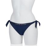 Reduzierte Marineblaue Tommy Hilfiger Bikinihosen & Bikinislips aus Polyester für Damen Größe S 