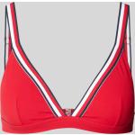 Rote Tommy Hilfiger Bikini-Tops aus Polyamid für Damen Größe XL 