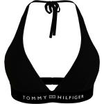 Schwarze Tommy Hilfiger Triangel-Tops für Damen Größe L 