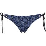 Blaue Tommy Hilfiger Logo Bikinihosen & Bikinislips für Damen Größe XL 