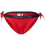 Rote Tommy Hilfiger Logo Bikinihosen & Bikinislips für Damen Größe XL 