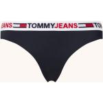 Reduzierte Dunkelblaue Unifarbene Tommy Hilfiger Bikinihosen & Bikinislips aus Polyamid für Damen Größe M 