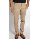 Reduzierte Beige Unifarbene Tommy Hilfiger Bleecker Slim Fit Jeans mit Knopf aus Baumwollmischung für Herren Weite 36, Länge 32 