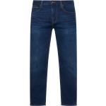 Blaue Tommy Hilfiger Bleecker Slim Fit Jeans aus Denim für Herren Weite 33, Länge 34 