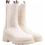 Tommy Hilfiger Boots & Stiefeletten - Monochromatic Chelsea Boot - Gr. 42 (EU) - in Creme - für Damen