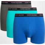 Reduzierte Blaue Unifarbene Tommy Hilfiger Herrenboxershorts aus Baumwolle enganliegend Größe XXL 3-teilig 