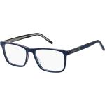 Blaue Tommy Hilfiger Quadratische Brillenfassungen für Herren 