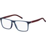 Blaue Tommy Hilfiger Brillenfassungen aus Kunststoff für Herren 