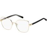 Goldene Tommy Hilfiger Brillenfassungen aus Metall für Damen 