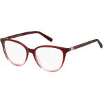 Rote Tommy Hilfiger Brillenfassungen aus Kunststoff für Damen 
