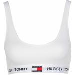 Weiße Tommy Hilfiger Logo BHs für Damen Größe M 