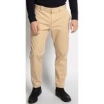 Reduzierte Beige Unifarbene Tommy Hilfiger Tapered Jeans mit Knopf aus Baumwolle für Herren Weite 32, Länge 34 