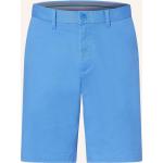 Hellblaue Tommy Hilfiger Harlem Kurze Hosen mit Reißverschluss aus Baumwolle für Herren Übergrößen 