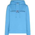 Blaue Tommy Hilfiger Damenhoodies & Damenkapuzenpullover mit Kapuze Größe XL 
