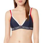 Marineblaue Tommy Hilfiger Bikini-Tops für Damen Größe XL für den für den Sommer 